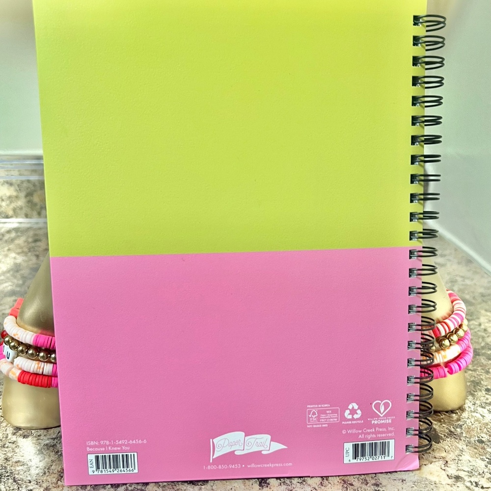Brand New Because I Knew You I Have Been Changed For Good 2026 Planner - Picture 8 of 8